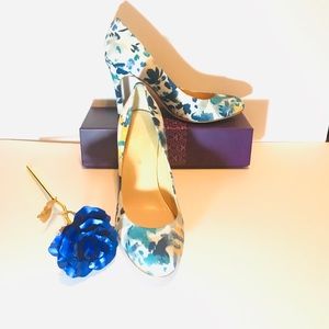 Ivanka Trump Women's High Heel Floral Print 4”